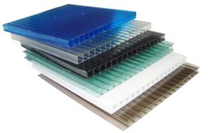 mostruário policarbonato alveolar